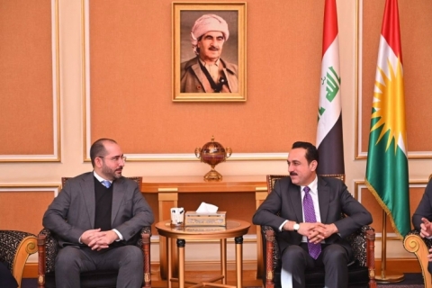High-Level Delegation from the State of Bahrain Arrives in Erbil