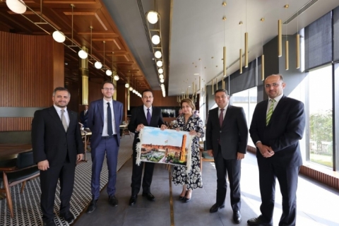 The Governor of Erbil receives Noushina Mubarak, a member of the British House of Lords
