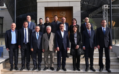   Erbil Governor Hosts DEM Party Delegation After Cultural Site Visits                                                                                                .  