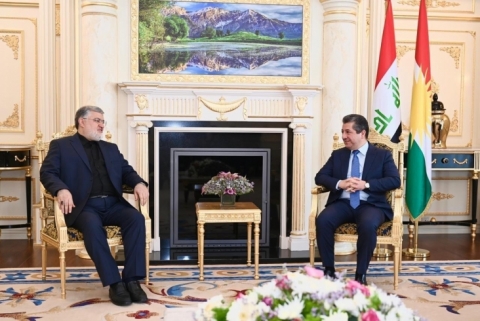 Prime Minister Masrour Barzani receives Iranian provincial delegation