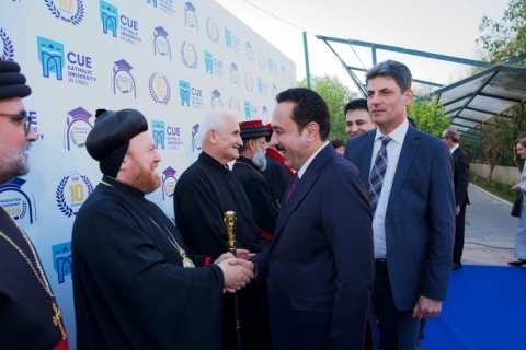 Erbil... The founding anniversary and the graduation ceremony of the students of the Catholic University were held 
