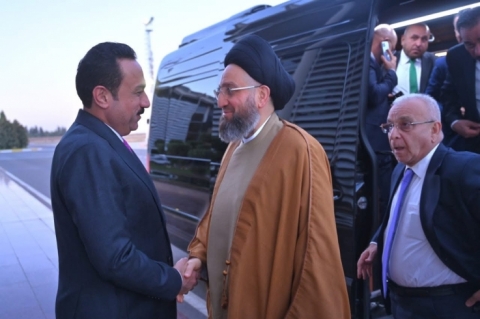 Ammar al-Hakim Arrives in Erbil