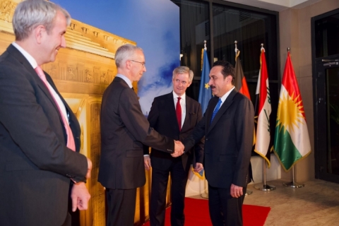 In Erbil... Germany's National Day Ceremony Held