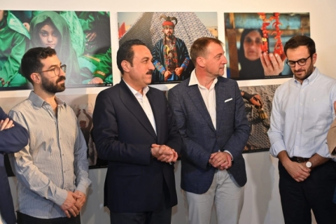 Erbil... For the first time in the Middle East, AFP (Agence France-Presse) Photography Exhibition opens