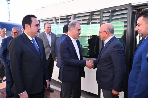 A High-Level Delegation of Ambassadors to Iraq Arrives in Erbil