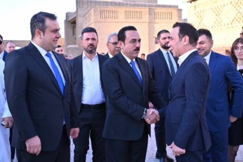  On Erbil Citadel... Governor and Ambassadors Visit Several Cultural and Historical Sites