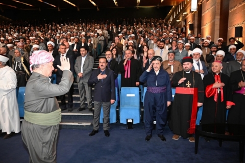 President Barzani Meets with Religious Scholars and Religious Components of Kurdistan