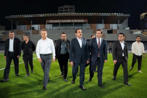 نۆژەنکردنەوەی یاریگای نێودەوڵەتی 