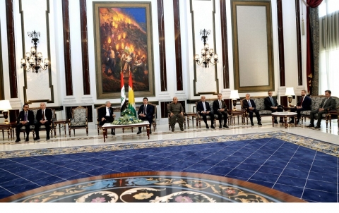 رئيسا إقليم كوردستان والعراق يؤكدان على حل الخلافات عبرالحوار