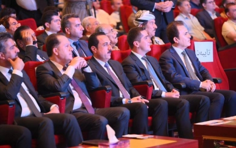 In Erbil, the 50th Golden Jubilee Anniversary of the founding of the Kurdish Art and Literature Association was celebrated