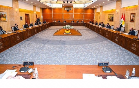 مجلس وزراء إقليم كوردستان يجتمع اليوم .. يناقش ثلاثة ملفات