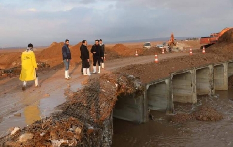 In Erbil. In the past 15 years, waterways have not been cleaned as they are now