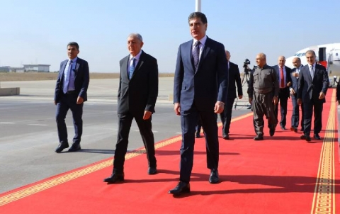 Iraqi President arrives in Erbil
