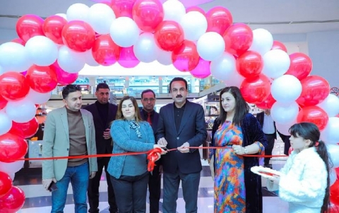 The governor of Erbil opened a special exhibition of women's handicrafts
