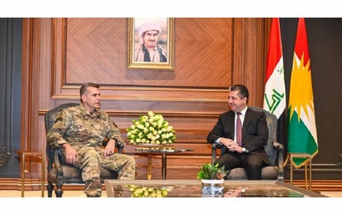 Mr. Masrour Barzani met with the Commander-in-Chief of the Coalition Forces