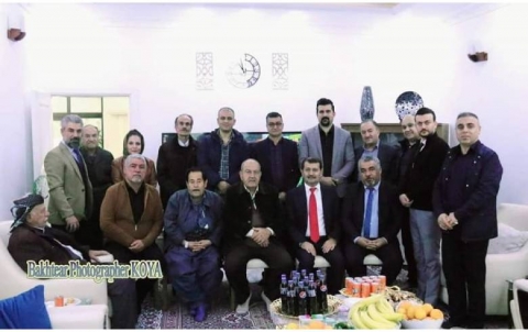  The Governor of Erbil announces all his support and help to the artists of Koya city