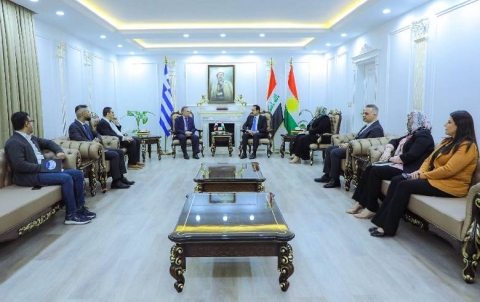 Governor of Erbil receives Greek Ambassador to Iraq 