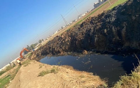 Cleaning of Turaq Canal