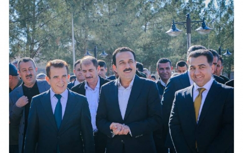 Erbil Governor visited Harir Park construction project