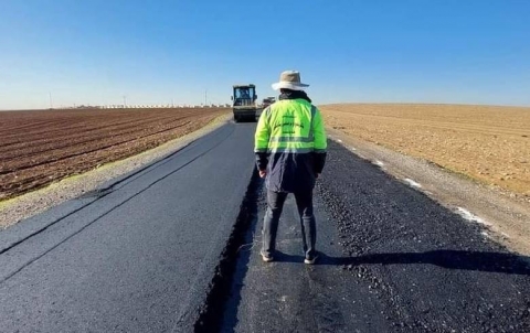 Paving of the road of Zhyan village, near Kani Qrzhala