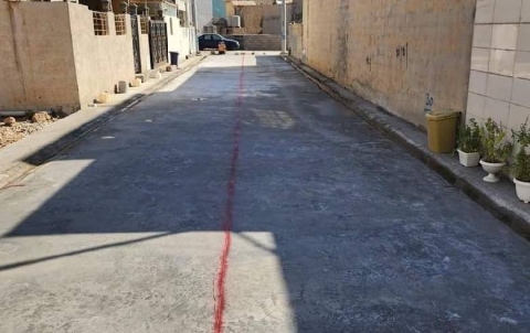The concreting project of a large number of streets in Sebardan neighborhood has been completed 