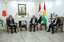 محافظ أربيل يستقبل مدير مكتب الوكالة اليابانية للتعاون الدولي(JICA) في العراق