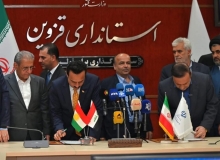 توقيع مذكرة تفاهم بين محافظة اربيل ومحافظة قزوين