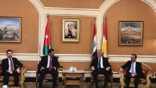 النائب الأول لرئيس مجلس النواب الأردني يصل إلى أربيل 