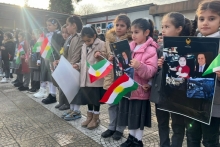 مدارس كوردستان تدين الهجمات الإيرانية على أربيل