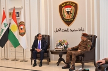 محافظ اربيل يزور قيادة المنطقة الاولى لقوات حرس الحدود