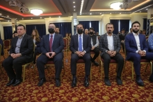 بەئامادەبوونى پارێزگارى هەولێر، خەڵاتى جیهانى هەماهەنگى روحى بەخشرا بە مەریوان نەقشبەندى