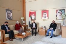 بەنوێنەرایەتى سەرۆکى حکومەتى هەرێمى کوردستان، پارێزگارى هەولێر سەردانى کونسڵخانەى شانشینى یه‌كگرتووى عه‌ره‌بى ئیماراتى کرد