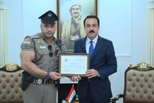 پارێزگاری هەولێر، لەبەرامبەر ئەرک و ماندوبوون و دەستپاکی خەڵاتی ڕێزلێنانی پارێزگای پێشکەشکرد