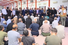 ڕاگه‌ێینراوێك له‌ لێژنه‌ی باڵای سه‌رپه‌رشتیكردنی هاتنی زیاره‌تكاران به بۆنه‌ی كۆتایی هاتنی پرۆسه‌كه