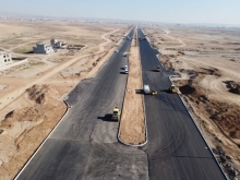  The governor of Erbil visited the paving project of the two side 60 meters street in the 8th neighborhood of Hasarokan