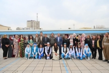 أربيل... مدرسة عطا بك لدراسة التركمانية تقيم مهرجاناً فنياً