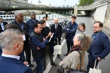 باريس...محافظ أربيل يزور مشاريع إعادة التدوير وحماية البيئة