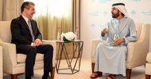 Prime Minister Masrour Barzani meets with Emirati counterpart