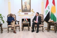 Governor of Erbil receives a delegation from UNHCR