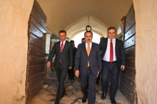 پارێزگارى هەولێر، سەردانى قشڵەی کۆیە و ئارامگەى دڵداری شاعیرى کرد