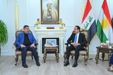 محافظ اربيل يستقبل نقيب المهندسين الزراعيين في العراق