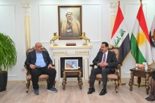 محافظ اربيل يستقبل المدير التنفيذي للصندوق الاجتماعي العراقي للتنمية