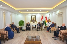 محافظ اربيل يستقبل وفدا بريطانيا