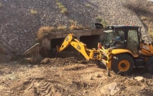 Cleaning all the waterways of the natural rainwater channel on the main road (Bastora - Hanara) by 