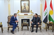 محافظ أربيل يستقبل وفدا من الوكالة السويدية للهجرة