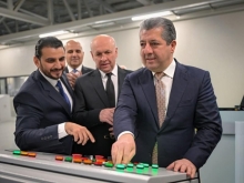 رئيس الحكومة يدشن المرحلة النهائية لمشروع الإمداد الطارئ للمياه في أربيل