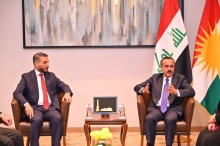 محافظ أربيل يستقبل محافظ النجف