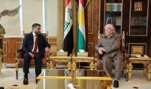 الرئيس بارزاني يستقبل محافظ النجف ويؤكد على تعزيز التعاون في مجالات الإعمار والبيئة