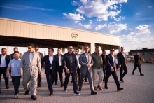 محافظ أربيل يتفقد سيطرة 