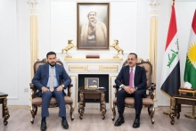 محافظا أربيل وميسان يؤكدان أهمية تعزيز التعاون والتنسيق المشترك